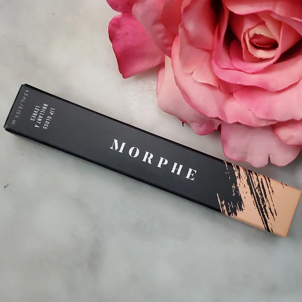 Morphe Shimmy Lipgloss - SHIMMERING SPARKLY APRICOT